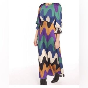 Vilagallo Kara Dress in Giglio in White | Size 44